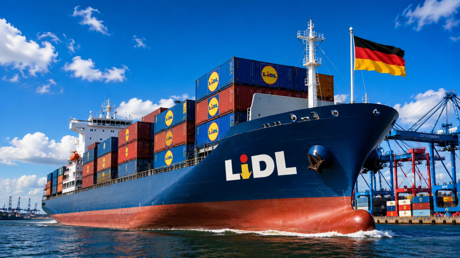 Almanya'da Yeni Dönem: Lidl Deniz Taşımacılığında Büyüyor