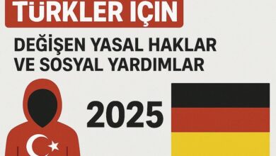 Almanya'da Yaşayan Türkler için 2025'te Değişen Yasal Haklar ve Sosyal Yardımlar